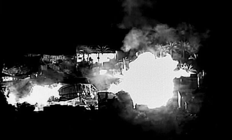 הפיצוץ. | דובר צה"ל