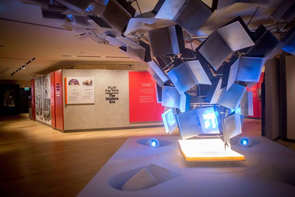 ההיסטוריה של העם היהודי בשבע דקות. מוזיאון "אנו". | מרים אלסטר פלאש 90