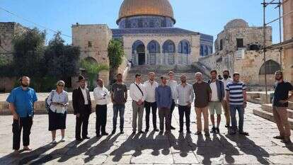 יהודים בהר הבית. | באדיבות המצלם