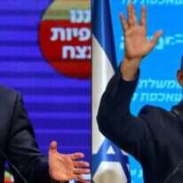 בנט ולפיד. | AFP