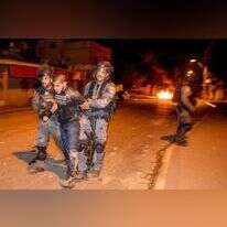 מעצר חשוד בהתפרעויות ברמלה לפני כשבועיים. | יוסי אלוני, פלאש 90