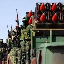 לוחמי חמאס. | AFP