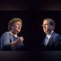 הרצוג ופרץ. | מרים אלסטר/פלאש90