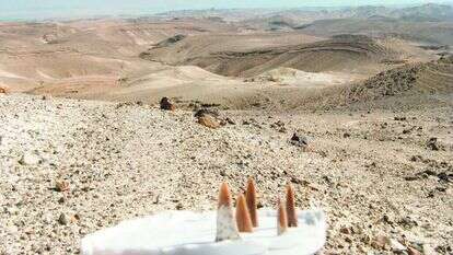 עם ישראל נודד במדבר. | באדיבות דב פוניו