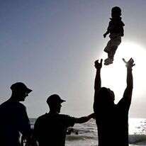 חוף עזה. | AFP