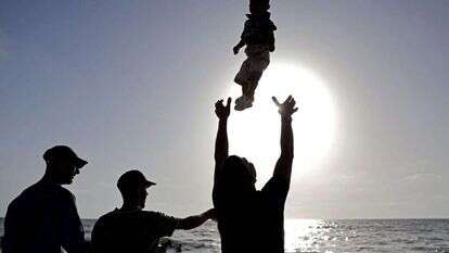 חוף עזה. | AFP