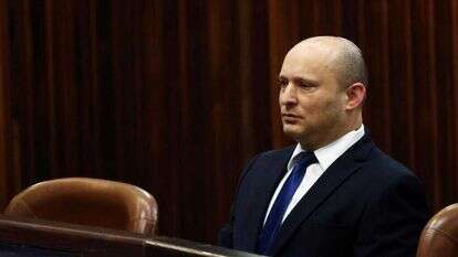 נפתלי בנט במליאת הכנסת, השבוע. | AFP נפתלי בנט במליאת הכנסת, השבוע. | AFP