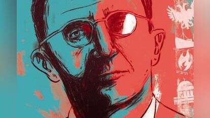 אורי צבי גרינברג. איור: מורן ברק