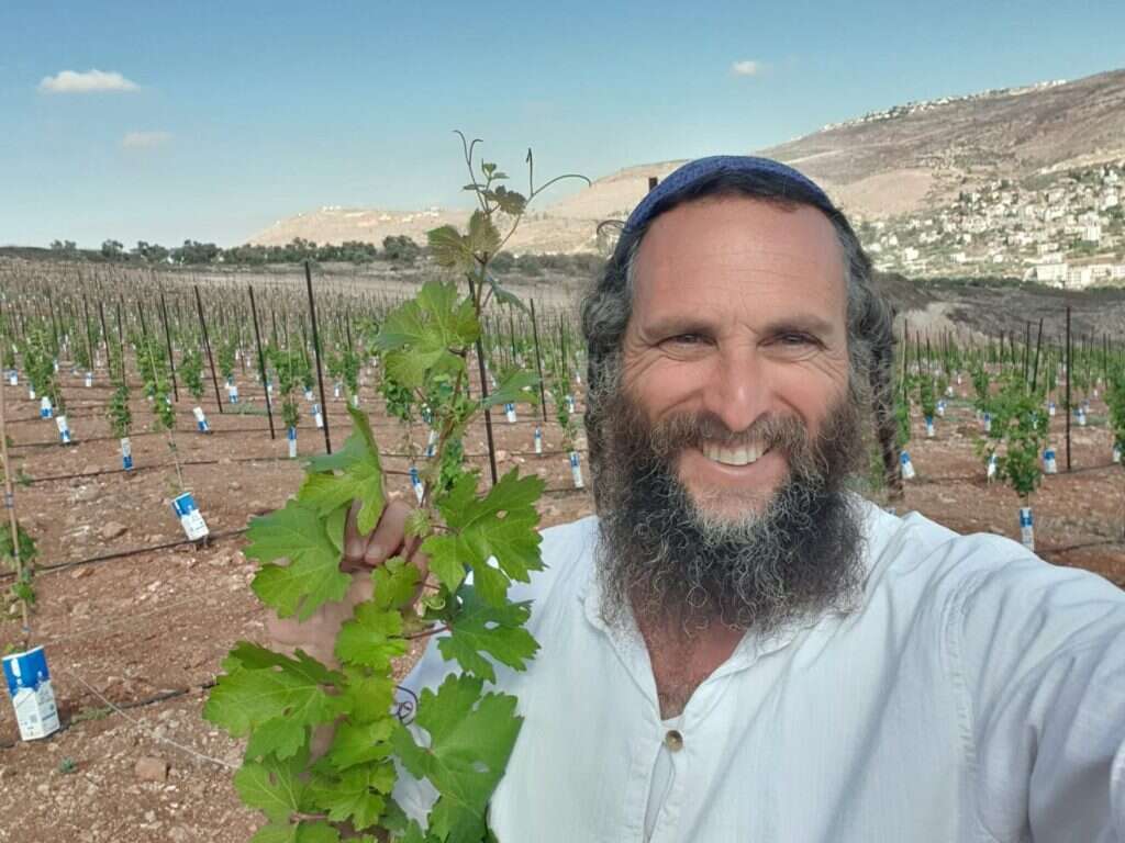 בן־שטרית והגפנים. | באדיבות המצולם