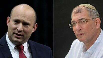 ניר אורבך ונפתלי בנט. צילומים: יוסי אלוני, EPA