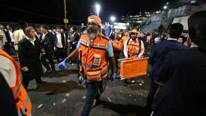 זירת אסון מירון. | דוד כהן - ג'יני