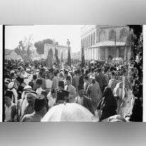 הלוויית האמיר חוסיין, 1931. | ספריית הקונגרס האמריקני