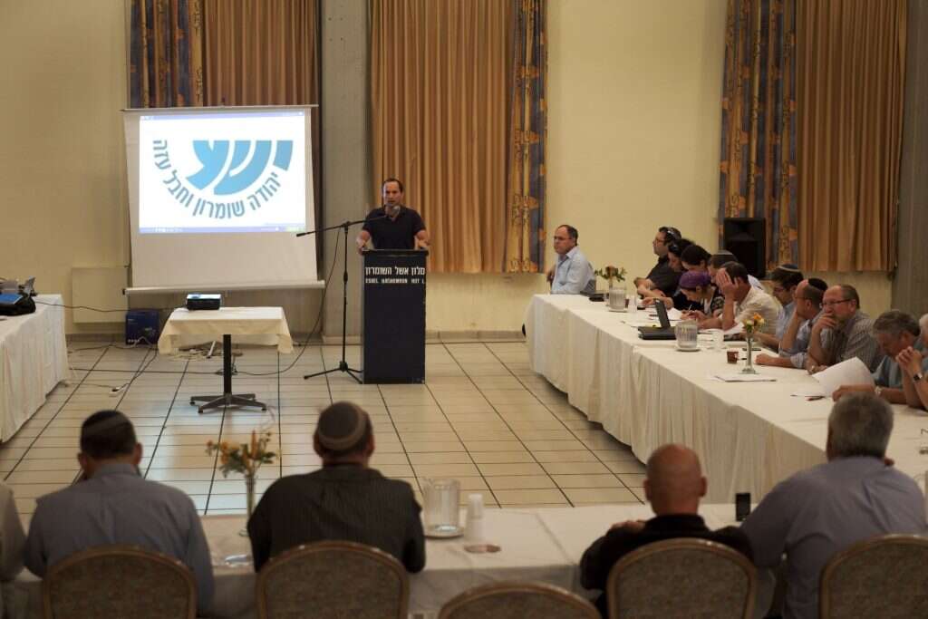 כמנכ"ל מועצת יש"ע בכינוס מליאת המועצה, 2010