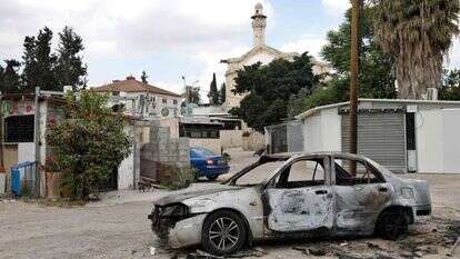 התפרעויות בלוד במהלך מבצע שומר החומות. | AFP