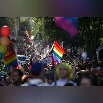 מצעד הגאווה בירושלים. | EPA