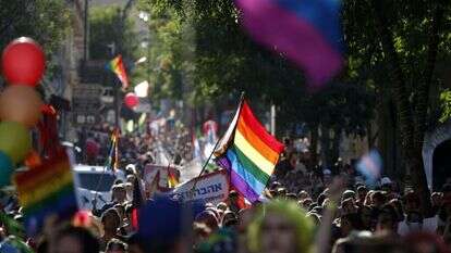 מצעד הגאווה בירושלים. | EPA