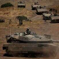 אימון צה"לי ברמת הגולן. | AFP