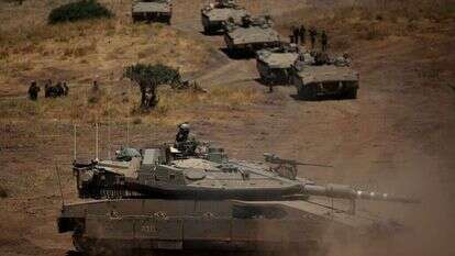 אימון צה"לי ברמת הגולן. | AFP