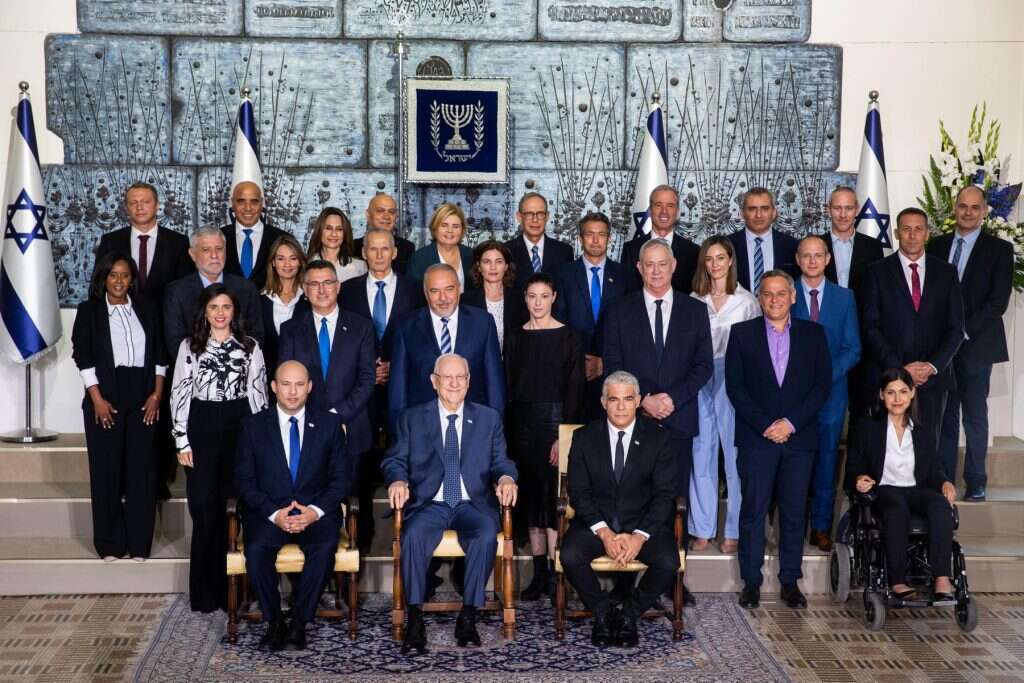 התמונה המסורתית של הממשלה ה-36. צילםו: יונתן זינדל, פלאש 90