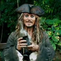 ג'וני דאפ, שודדי הקריביים. | מסך מתוך הטריילר