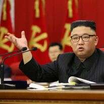 מנהיג צפון קוריאה קים ג'ונג-און. | EPA