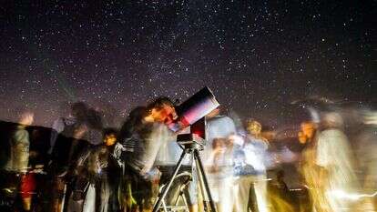 תצפית כוכבים ליד תצפית רמון. | רועי אלימה , פלאש 90