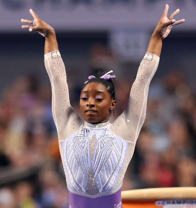 לא מהעולם הזה. סימון ביילס. | AFP