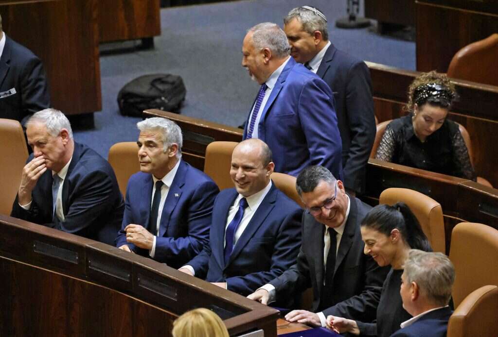 מליאת הכנסת ביום השבעת הממשלה. | AFP