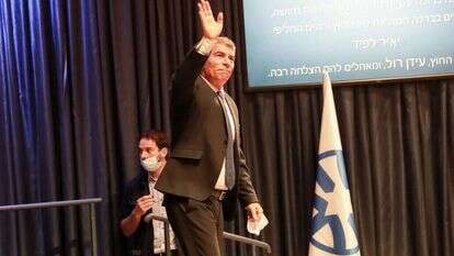 גבי אשכנזי בטקס הפרידה, השבוע | פלאש 90