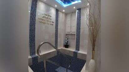 אחד המקוואות החדשים שנבנו באירופה אחד המקוואות החדשים שנבנו באירופה