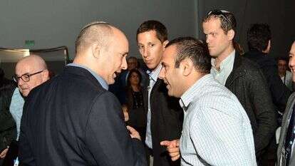 שלום שלמה ונפתלי בנט ב־2015. | יוסי זליגר