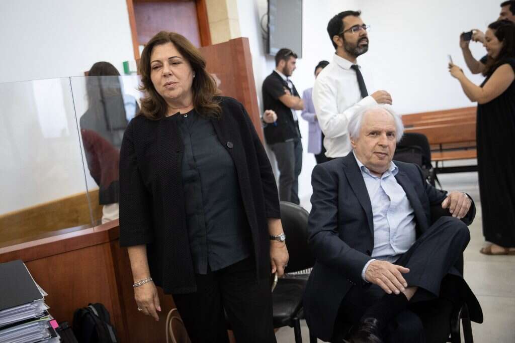 שאול אלוביץ' בבית המשפט, ארכיון. | יונתן זינדל, פלאש 90