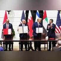 טקס חתימת הסכמי אברהם, ספטמבר 2020. | איי.אף.פי
