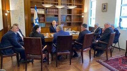 ישיבת ראשי מפלגות הקואליציה אצל ראש הממשלה