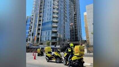 כוחות מד"א בזירת האירוע. | דוברות מד"א כוחות מד"א בזירת האירוע. | דוברות מד"א