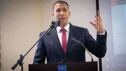 שר הדתות מתן כהנא. | יונתן זינדל, פלאש 90