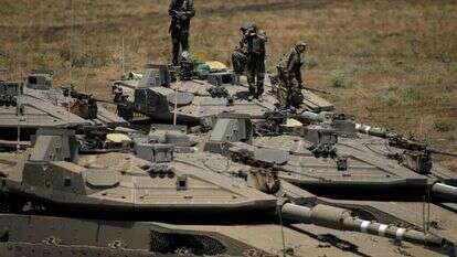 כוחות צה"ל מתאמנים ברמת הגולן. | AFP