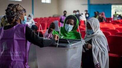 הבחירות באתיופיה. | AP הבחירות באתיופיה. | AP