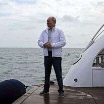 נשיא רוסיה ולדימיר פוטין בים השחור, השבוע. | AFP