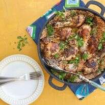 עוף עם אורז וסומק. | אפרת ליכטנשטט