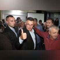 סער בכנס פעילים במושב עזריה, שלשום. | גדעון מרקוביץ