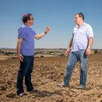 "מדינת ישראל צריכה להכיר שיש בעיה וללמוד מטעויות". דויטש(מימין) ורייכנר, השבוע. | יוסי אלוני