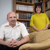 עליזה וד"ר אהרן בלוך. | אריק סולטן