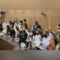 הצבעה בוועדה המסדרת. | דוברות הכנסת, נועם מושקוביץ