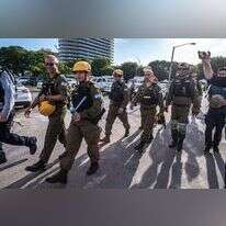 המשלחת הישראלית במיאמי. | AFP