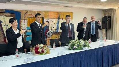 טקס חילופי המכ"לים במשרד המשפטים. | דוברות משרד המשפטים