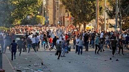 הפגנות ברמאללה נגד הרשות הפלסטינית, ארכיון. | AFP