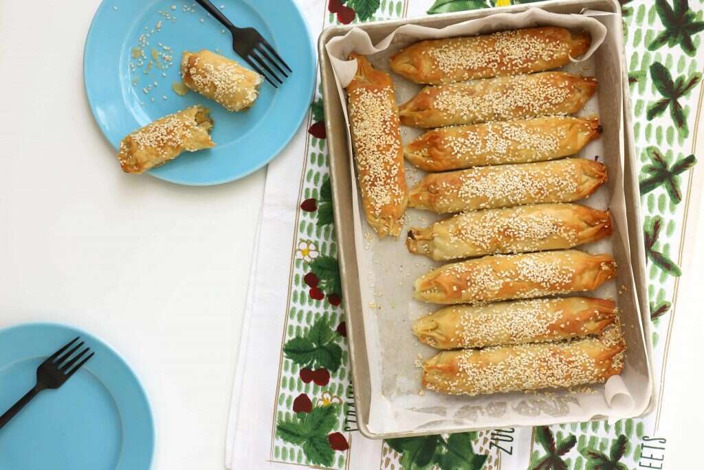 פילו ממולא כרישה וקישואים. | אפרת ליכטנשטט פילו ממולא כרישה וקישואים. | אפרת ליכטנשטט