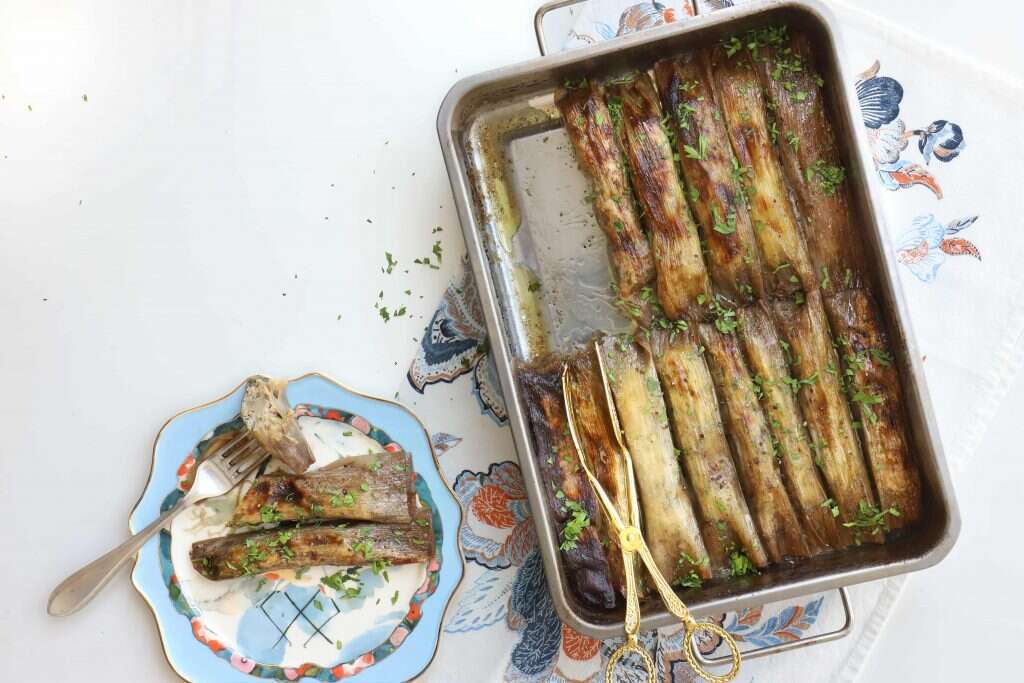 כרישה ממולאת בעוף. | אפרת ליכטנשטט כרישה ממולאת בעוף. | אפרת ליכטנשטט