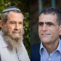 מוסי רז ואבי מעוז. צילומים: יונתן זינדל פלאש 90